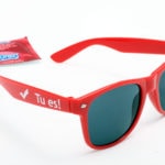 bedruckte Sonnenbrille mit Logo selbst gestalten & selbst designen | Werbeartikel | Promobrille
