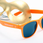 bedruckte Sonnenbrille mit Logo selbst gestalten & selbst designen | Werbeartikel | Promobrille