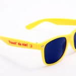 bedruckte Sonnenbrille mit Logo selbst gestalten & selbst designen | Werbeartikel | Promobrille