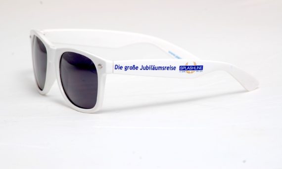 bedruckte Sonnenbrille mit Logo selbst gestalten & selbst designen | Werbeartikel | Promobrille