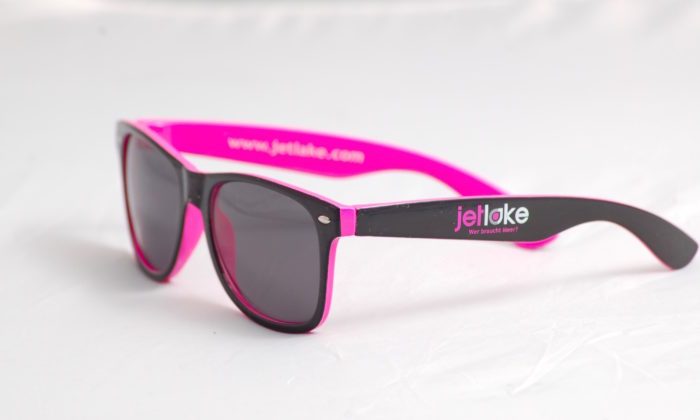 bedruckte Sonnenbrille mit Logo selbst gestalten & selbst designen | Werbeartikel | Promobrille