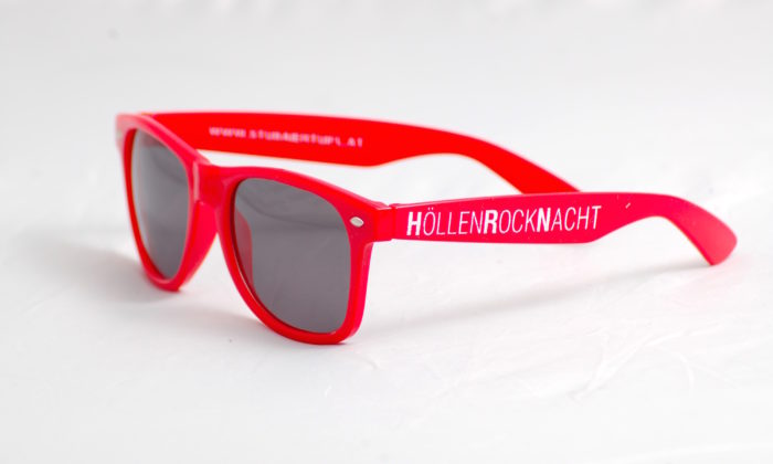 bedruckte Sonnenbrille mit Logo selbst gestalten & selbst designen | Werbeartikel | Promobrille