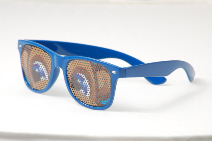 bedruckte werbe sonnenbrille monkeystyle