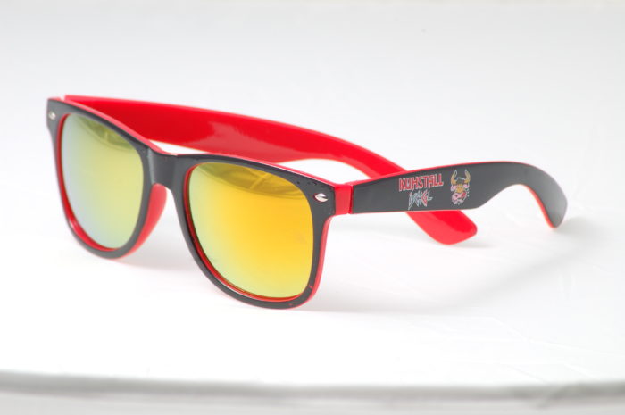 sonnenbrille bedruckt kuhstall ischgl
