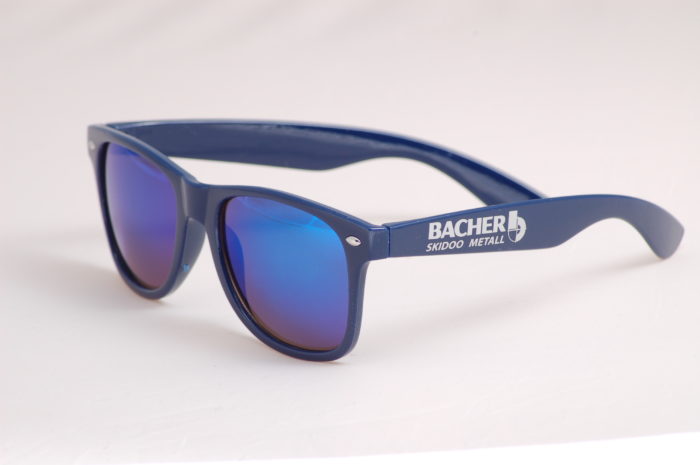 promo brille bedruckt sonnenbrillen bacher
