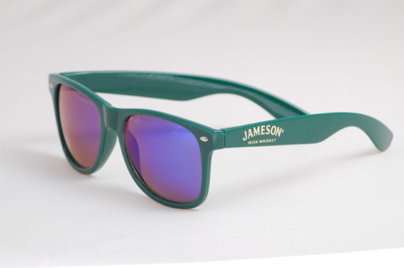 sonnenbrille bedrucken jameson whiskey