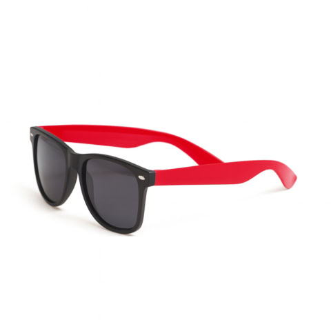 Sonnenbrille RaySun – SidePop – rot mit Ihrem Logo