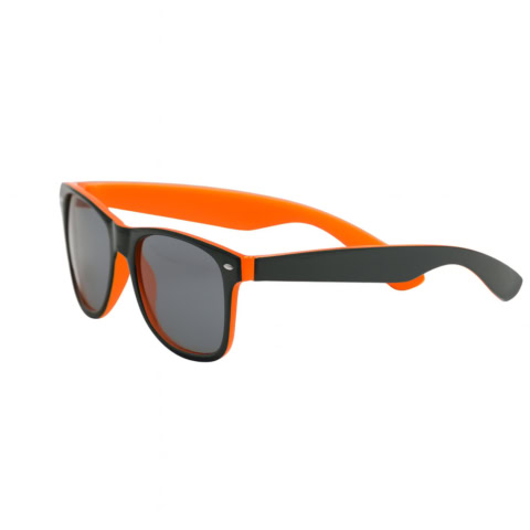 Sonnenbrille RaySun – 2farbig – orange mit Ihrem Logo