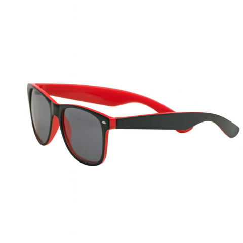 Sonnenbrille RaySun – 2farbig – rot mit Ihrem Logo