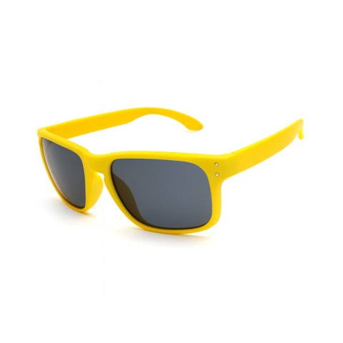 Sonnenbrille EdgeBrook – gelb mit Ihrem Logo