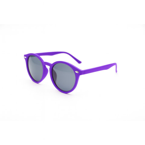 Sonnenbrille CatEye – lila mit Ihrem Logo