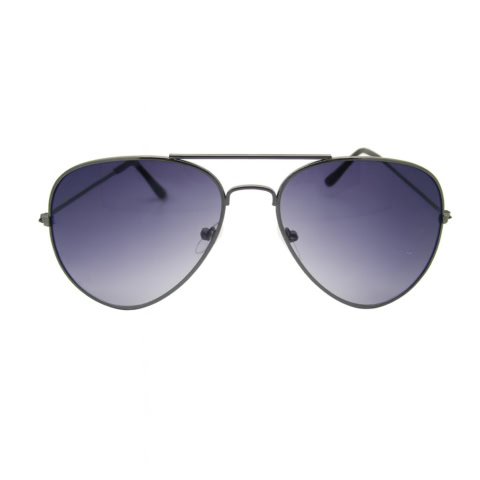 Sonnenbrille Aviator – grauer Rahmen mit Ihrem Logo