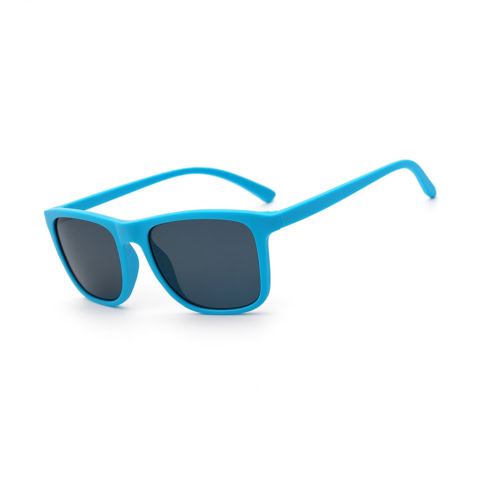 Sonnenbrille Slimfarer – hellblau mit Ihrem Logo