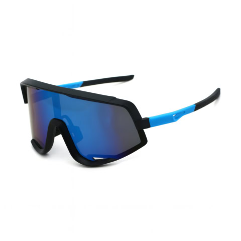 Sonnenbrille Sporty – Blau mit Ihrem Logo