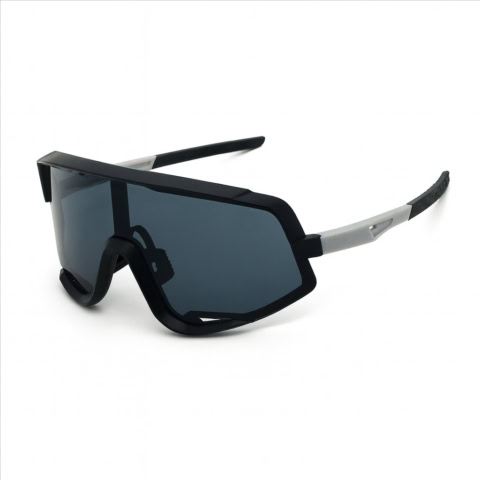 Sonnenbrille Sporty – Weiß A mit Ihrem Logo